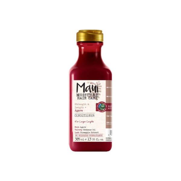 Maui Moisture Strength &amp; Length Agave Conditioner 385ml - Nourishing Aloe Vera Hair Care for Damaged Hair