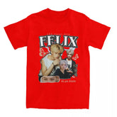 Men FELIX Korean Kpop Singer T Shirts Idol Cotton Clothing Summer Vintage Short Sleeve T-Shirt O Neck Harajuku Tshirt SHOPEZRA L.L.C.