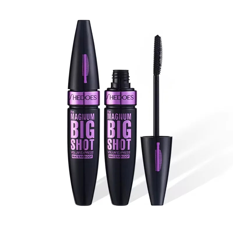 4D Black Mascara - Long-Lasting, Volumizing &amp; Curling for All Skin Types - Perfect Valentine&
