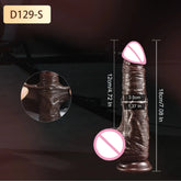 Super Realistic Dildo For Female Masturbation Skin Sliding Foreskin Dick Penetration Anal Big Penis Sexy Adult Sex Toys ForWomen SHOPEZRA L.L.C.