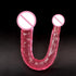 Double Ended Dildo Realistic Jelly Waterproof Flexible Long Toy for Women Lesbian Couples Bedroom Fun SHOPEZRA L.L.C.