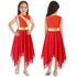 Teen Girls Modern Lyrical Ballroom Dance Performance Costume Sleeveless Asymmetrical Hem Dress Church Choir Worship Robe Gown SHOPEZRA L.L.C.