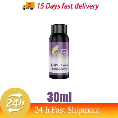 Color Fixing Hair Dye Shampoo to Cover Gray Hair Fade Yellow After Bleach Hair Shampoo Non-irritating Purple Shampoo for Blonde