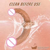 Strapless Strapon Dildo Vibrator 3 in 1 Sex Toys for Adult Double Penetration Anal Plug Anal Beads Vibrators for Women Lesbian SHOPEZRA L.L.C.