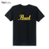 Fashion Drums Brand Men T Shirts Summer New Pearl T Shirt O-neck Short Sleeve Cotton Music T-shirts Top Tees SHOPEZRA L.L.C.