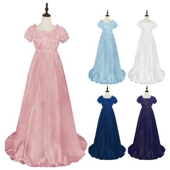 Medieval Dress Women Dress Sexy Off Shoulder Renaissance Victorian Regency Dress Costume Wench Retro Gown Halloween for Women SHOPEZRA L.L.C.