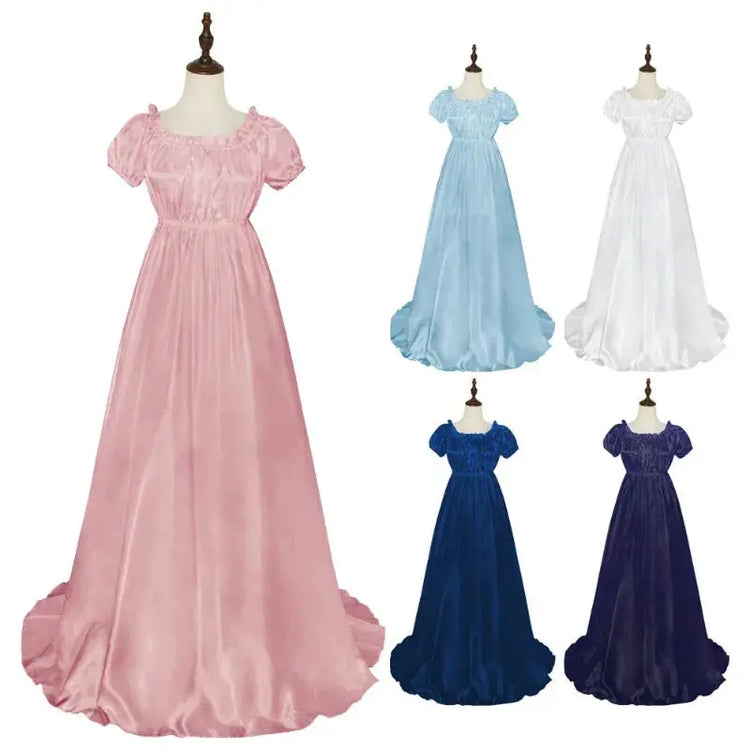 Medieval Dress Women Dress Sexy Off Shoulder Renaissance Victorian Regency Dress Costume Wench Retro Gown Halloween for Women SHOPEZRA L.L.C.