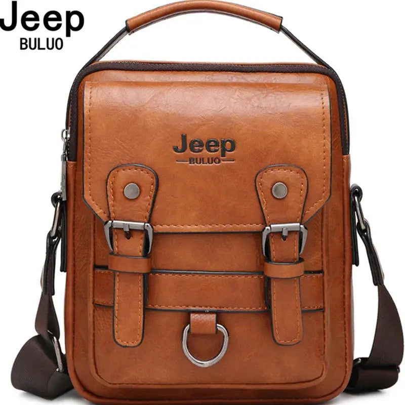 JEEP BULUO Multi-function Business Handbags Men New Man&