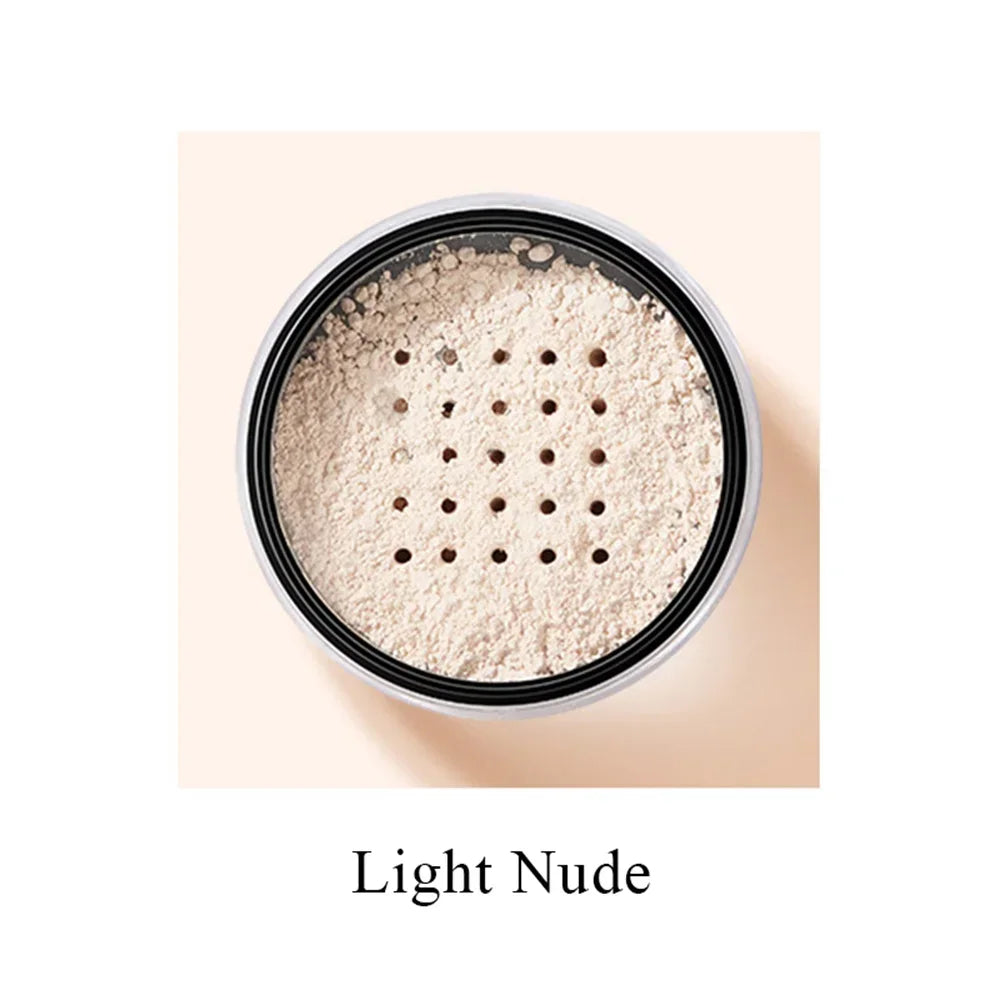 Professional Loose Powder Oil Control Anti-Sweat Waterproof Matte Base Makeup Long-lasting Translucent Mist Face Setting Powder