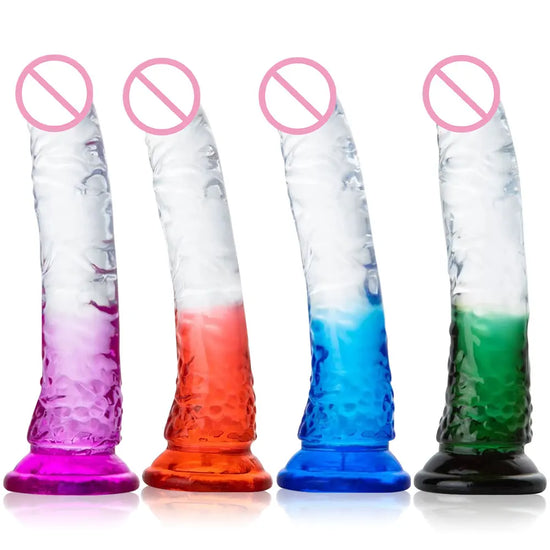 22cm Realistischer Dildo Starker Saugnapf Erwachsenenspiele Riesiger Penis Großer Schwanz Weibliches Masturbationsgerät Erotische Sexspielzeuge für Paare