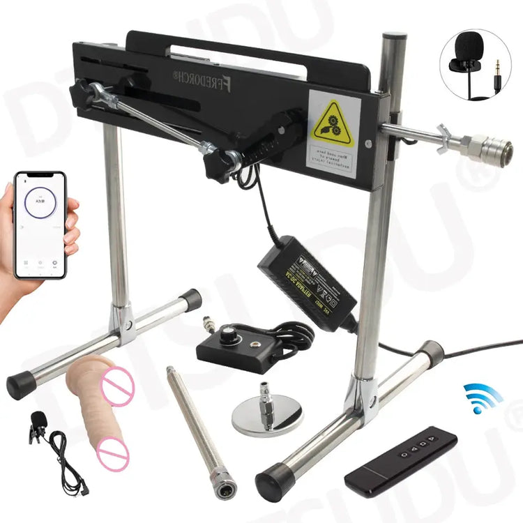 Dildo-120W Automatic Dildo Machine 3-15cm Super Silent Masturbation Dildo Sex Machine Adult Couple Sex Toy Female Male Sex Toy SHOPEZRA L.L.C.