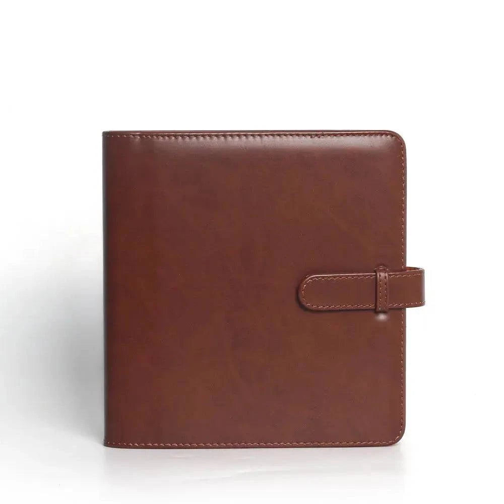 Square photo album with 288 card slots, solid color PU cover, suitable for Instax Square and Kodak Mini camera photos.