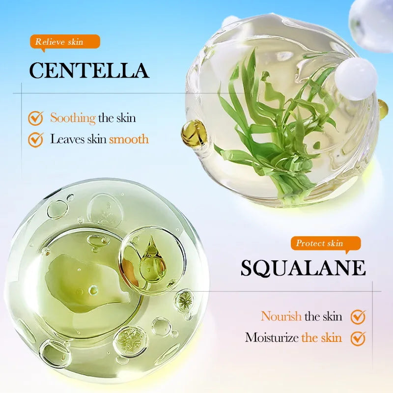 Soothing After Sun Aloe Vera Repairing Gel - Natural Centella &amp; Calendula Infused Fast Absorbing Moisturizer for Sunburn Relief