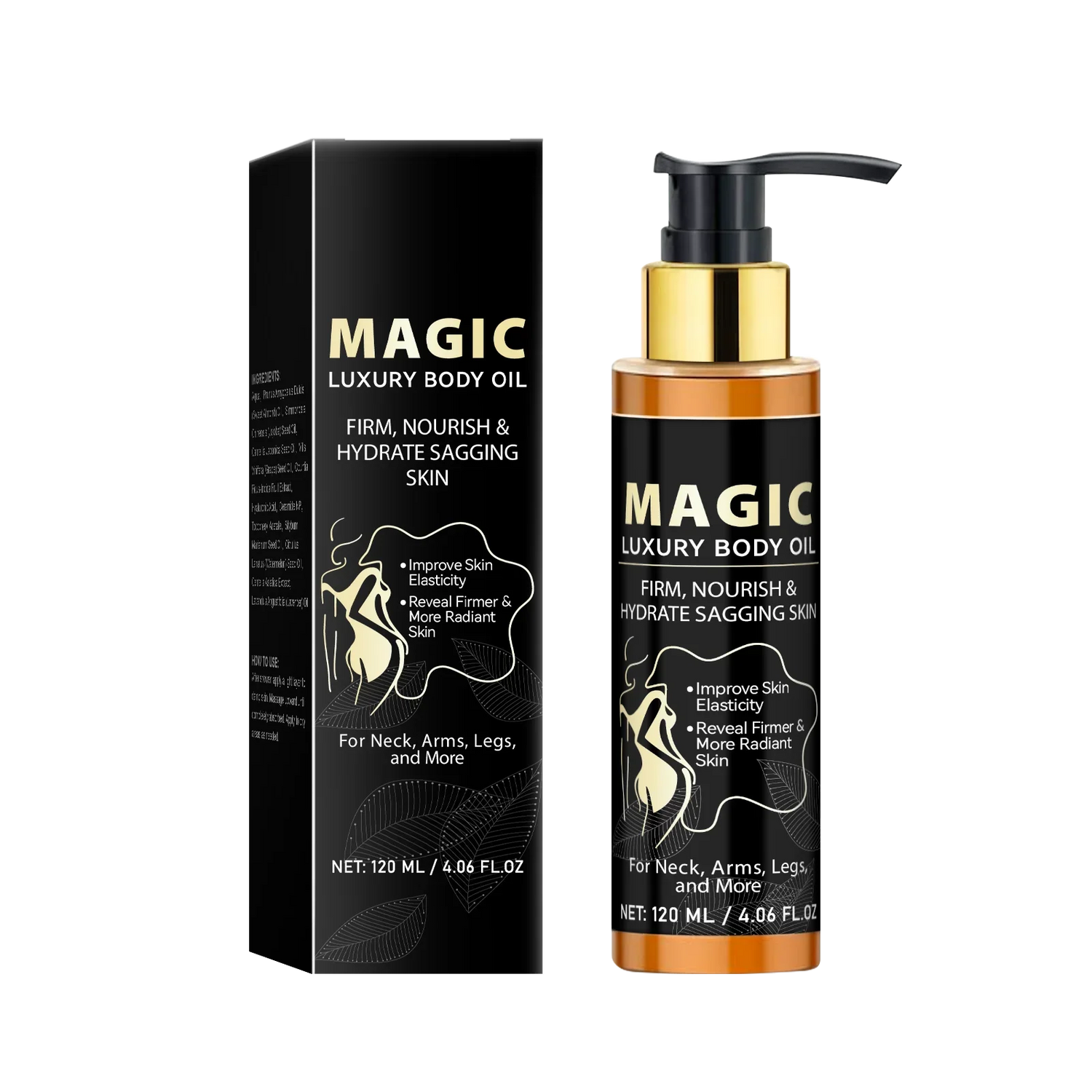 Tightening Body Oil Lightening Improve Dry Brightening  Nourishing Lifting Firming Smooth Anti Cellulite Skin Care Massage Care