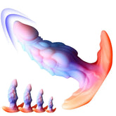 Luminous Monster Dildo Wearable Anal Plug Soft Penis Anal Dildo Sex Toys For Women Men Masturbator Butt Plug Dilator Training SHOPEZRA L.L.C.