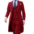 Royal Blue Long Tail Coat 3 Piece Gentleman Man Suit Smoking Da Sposo Moda Maschile Per Giacca Da Ballo Da Sposa Gilet Con SHOPEZRA L.L.C.
