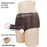 Head Mounted Dildo Realistic Wear Penis Strapon Dildo Women Men Oral Sex Toys Bdsm Toys Vaginal Dual-Use Prostate Massage Games SHOPEZRA L.L.C.