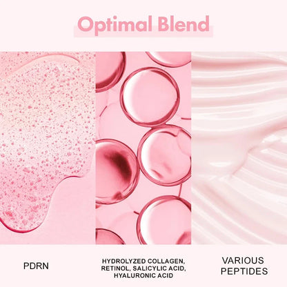 Collagen Peptide Facial Serum Targets Dull Skin Boosts Skin Elasticity Stimulates Skin Renewal Repair Salmon PDRN KOREAN Product