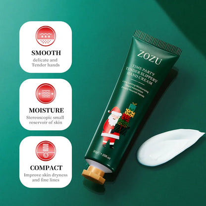 5pcs/Set ZOZU Christmas Hand Cream Sets Moisturizing Refreshing Handcream Nourishing Beauty Hands Creams Skin Care Products