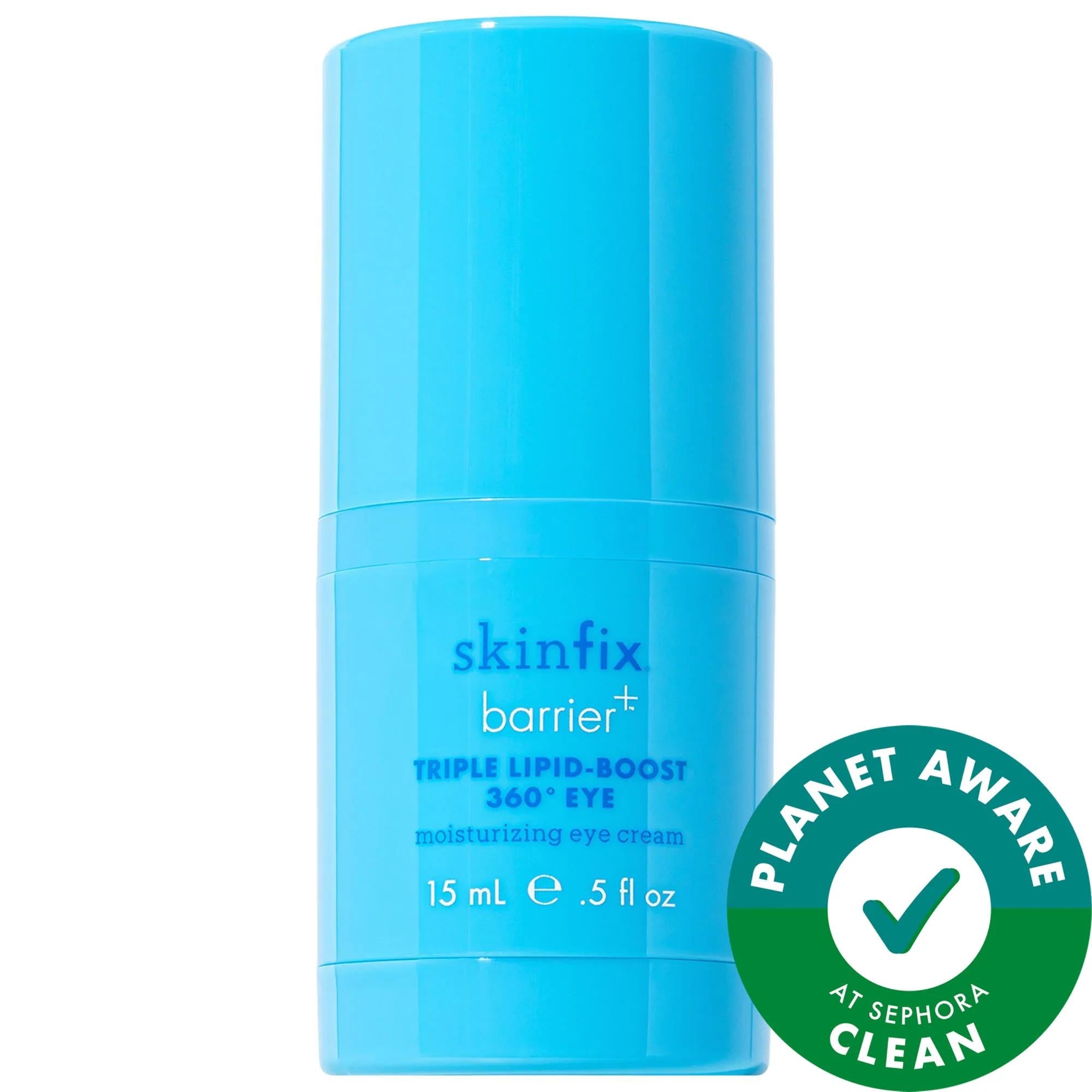 barrier+ Triple Lipid-Boost 360° Hydrating Eye Cream - Vegan, Gluten-Free, Anti-Aging Eye Cream for Dark Circles &amp; Fine Lines