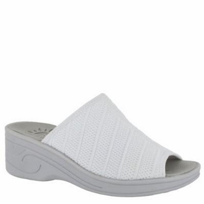 SoLite by Easy Street Airy - Womens White Sandal, Size 7.5
