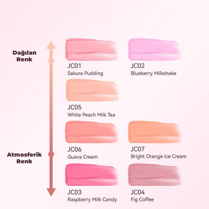 AZTK Liquid Blush Jelly Effect JC05 White Peach Milk Tea