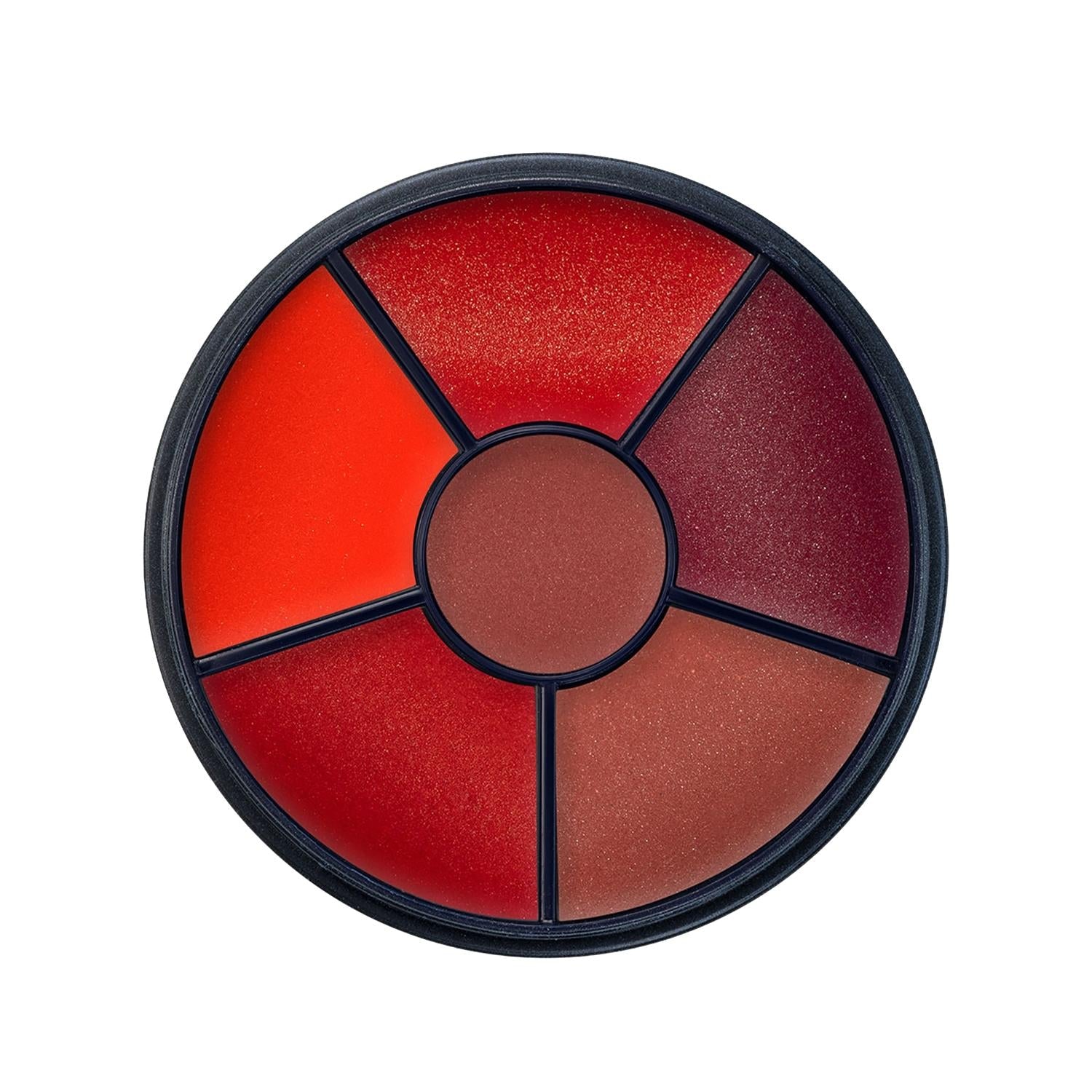 Kryolan Velvet Kiss Lipstick Wheel 6 Colors 15g