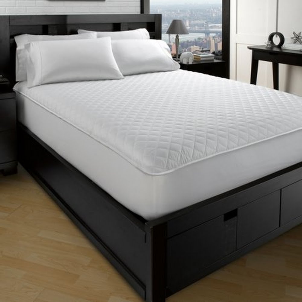 Ella Jayne Home Allergy &amp; Dust Mite Free Mattress Protector - White - Twin