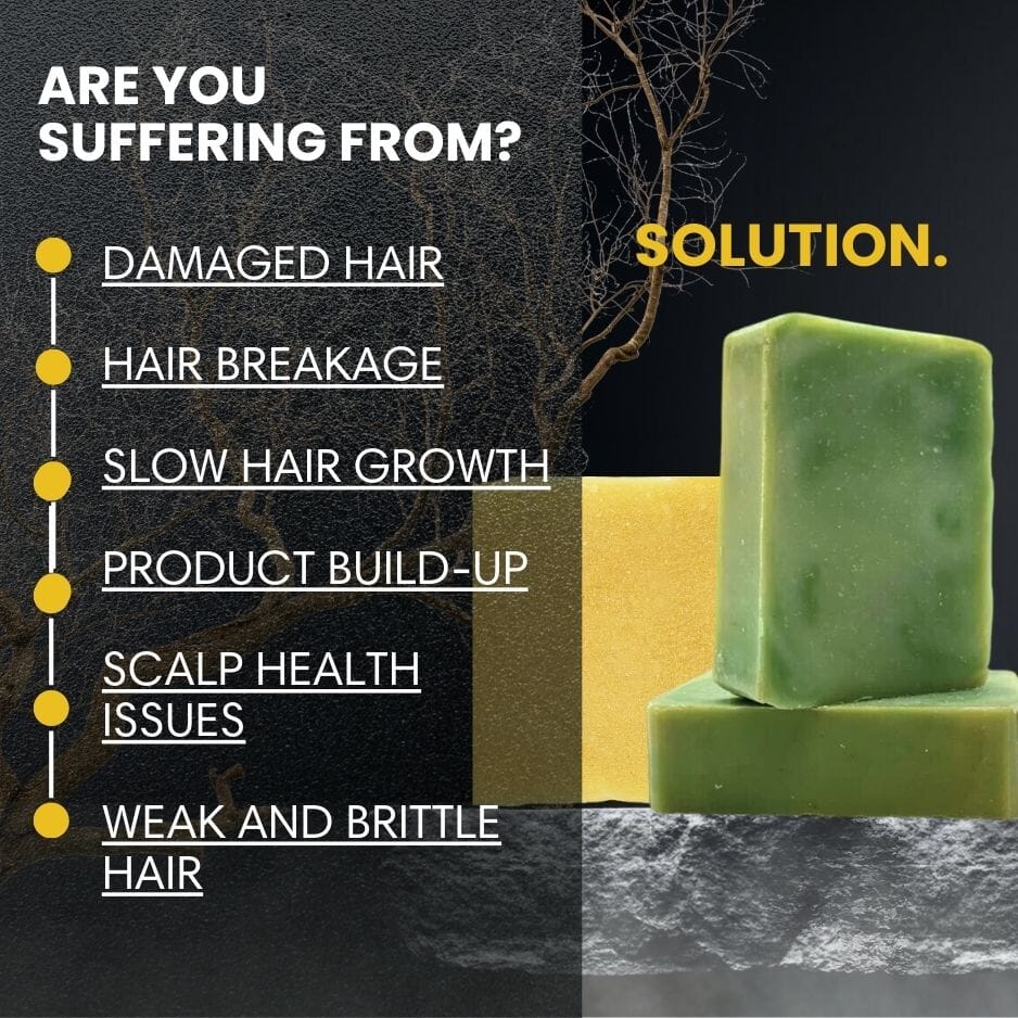 Batana Shampoo Bar for Dry Scalp &amp; Coarse Hair