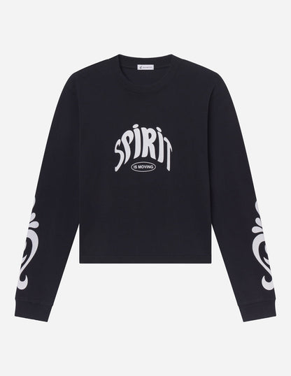 Spirit Is Moving LS Heavyweight Tee