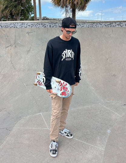 Spirit Is Moving LS Heavyweight Tee