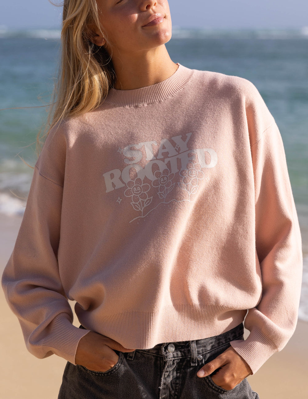Stay Rooted Knit Sweater