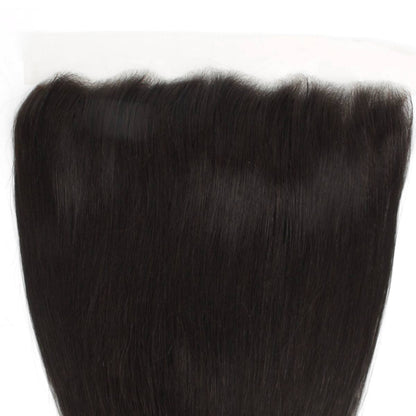 Brazilian Straight 13x4 Transparent Lace Human Hair Frontal