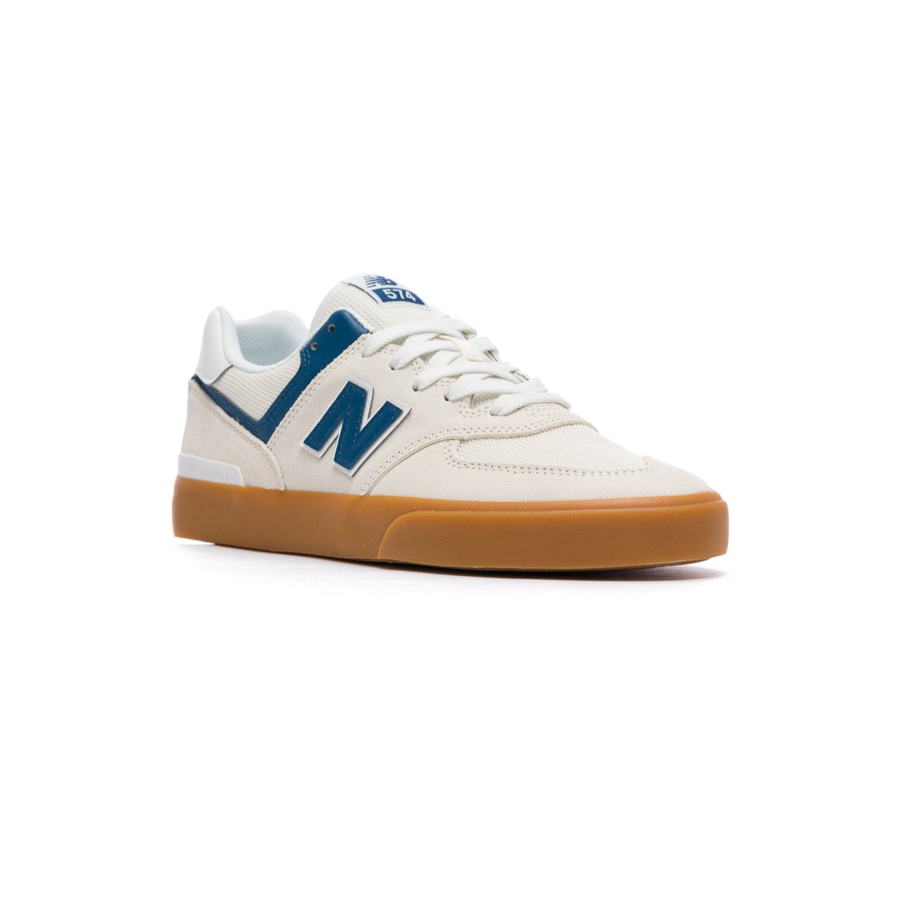 New Balance Numeric 574 Vulc - Sea Salt/Blue