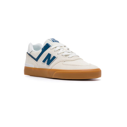 New Balance Numeric 574 Vulc - Sea Salt/Blue