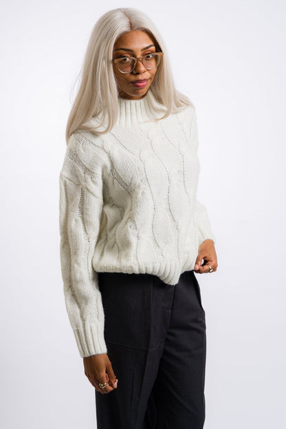 Nia Fiji Knit Sweater - Ivory