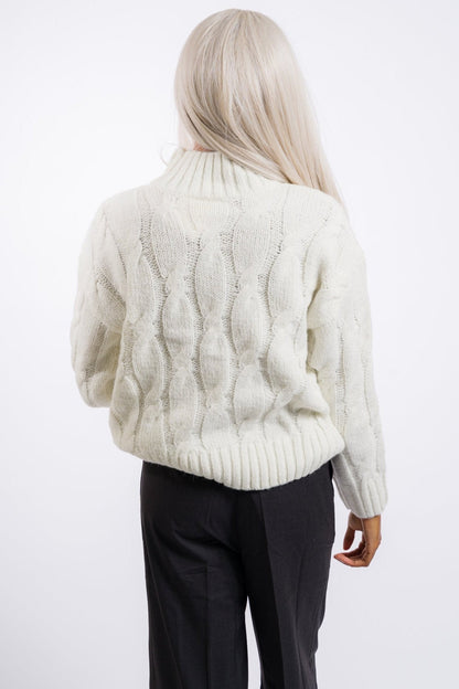Nia Fiji Knit Sweater - Ivory