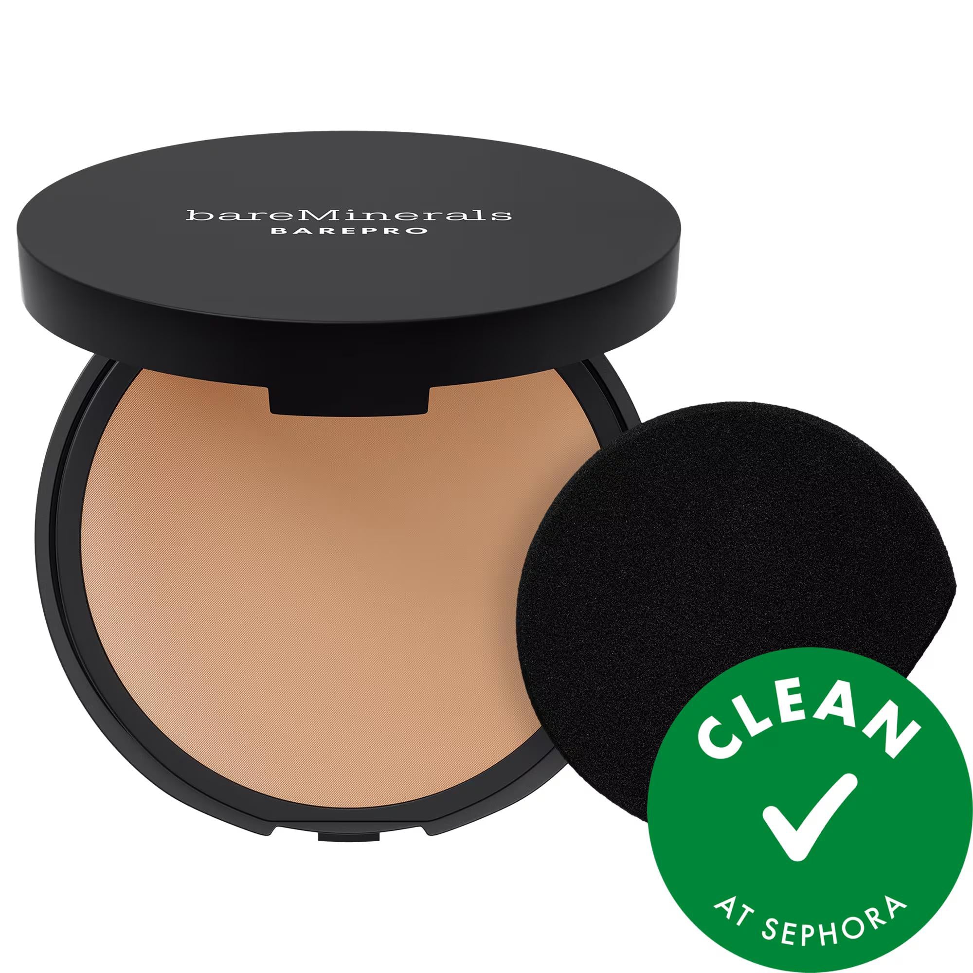 BAREPRO® Talc-Free Matte Powder Foundation - 24HR Long-Lasting Full Coverage, Vegan &amp; Cruelty-Free