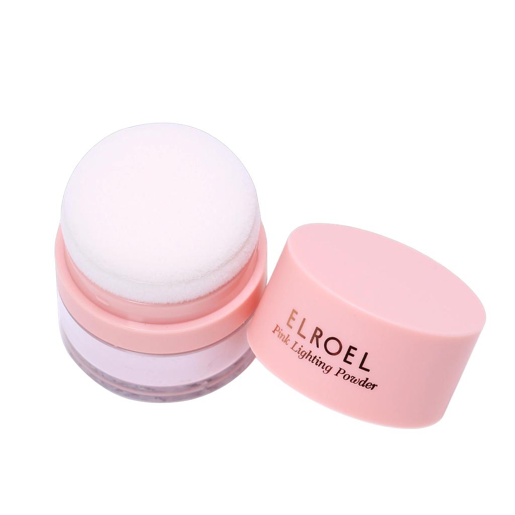Elroel Pink Lighting Powder for Radiant Skin 11g