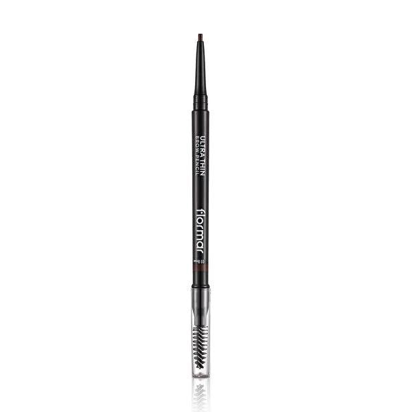 Flormar Ultra Thin Brow Pencil - Waterproof Eyebrow Makeup for Precise Shaping, Long-Lasting Cosmetic
