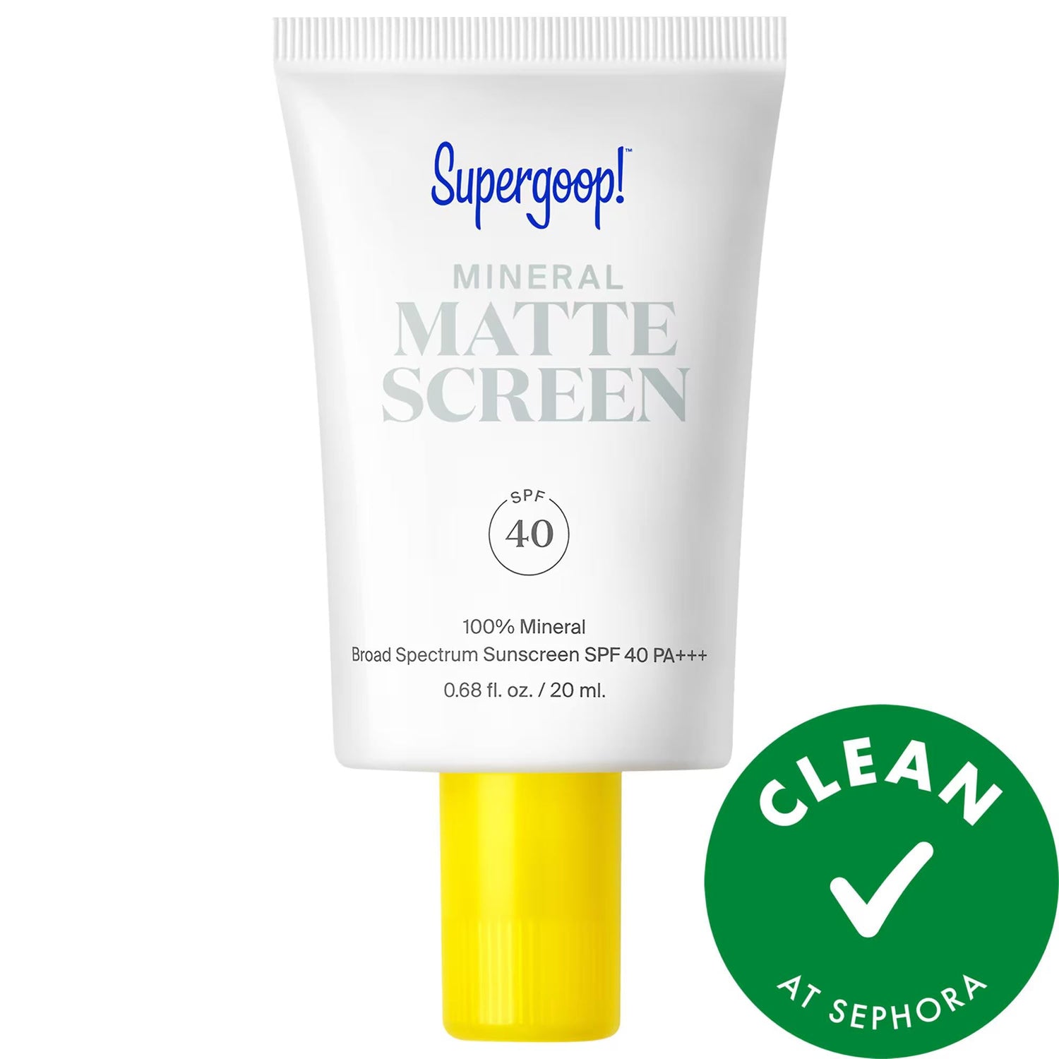 Drunk Elephant 100% Mineral Mattescreen Sunscreen SPF 40 - Mattifying Tinted Mineral Sunscreen for Normal to Oily Skin, Vegan &amp; Cruelty-Free