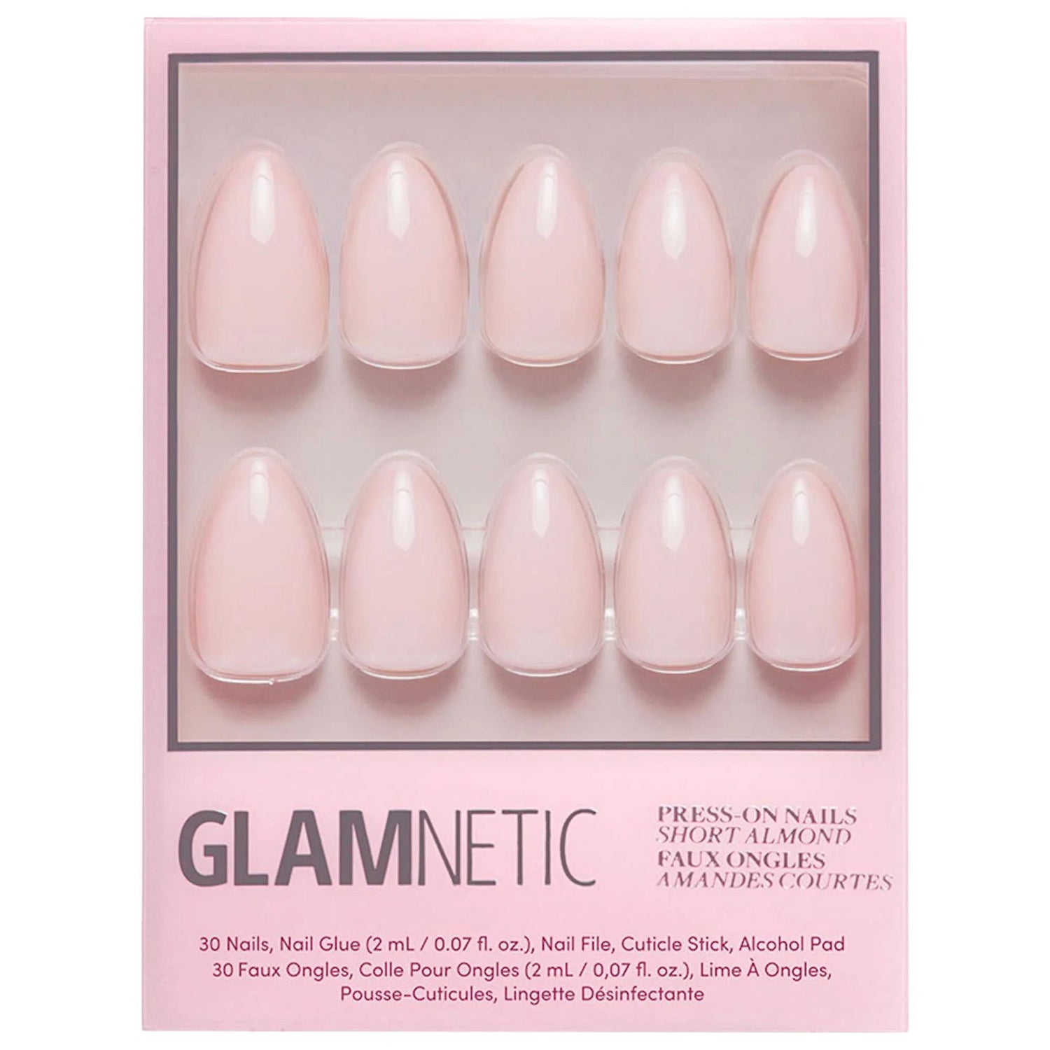 Glamnetic Press-On Nail Kit - Reusable, Chemical-Free Nails for Salon-Quality Manicures at Home