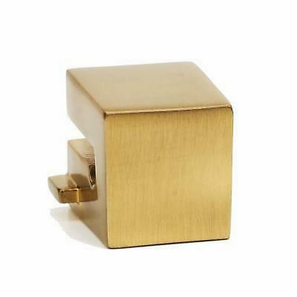 Also A2670 1/2 Inch Square Cabinet Ring Pull Mount ? Less Ring Satin Brass Cabin