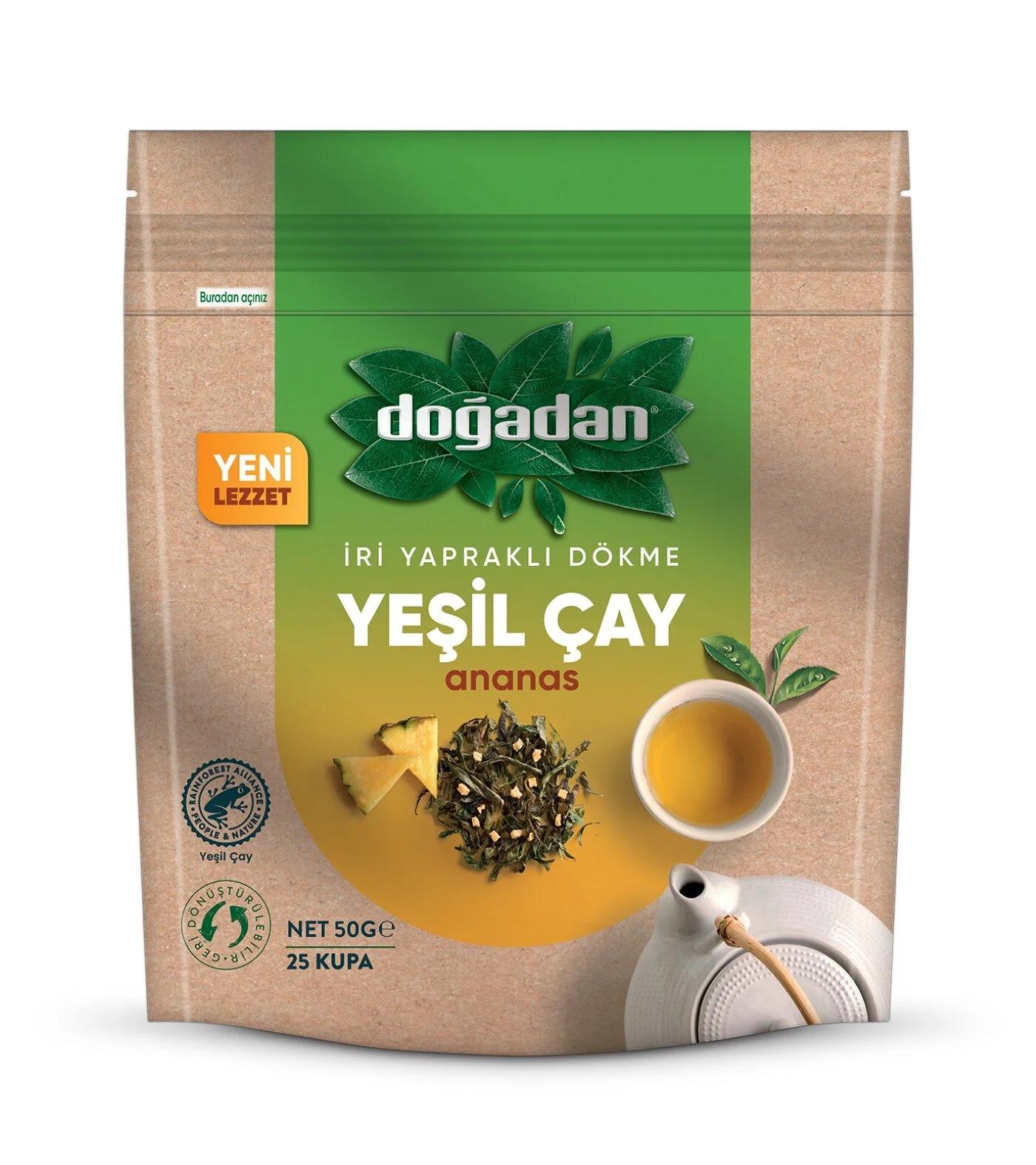 Dogadan Acai &amp; Pineapple Loose Green Tea Blend 50g