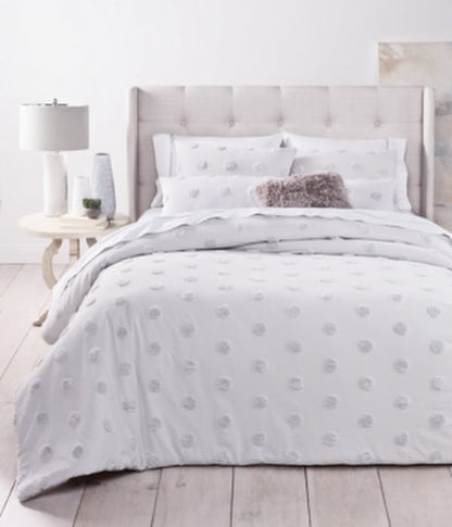 Whim by Martha Stewart Collection Chenille Dot 3-PC. King Comforter Set
