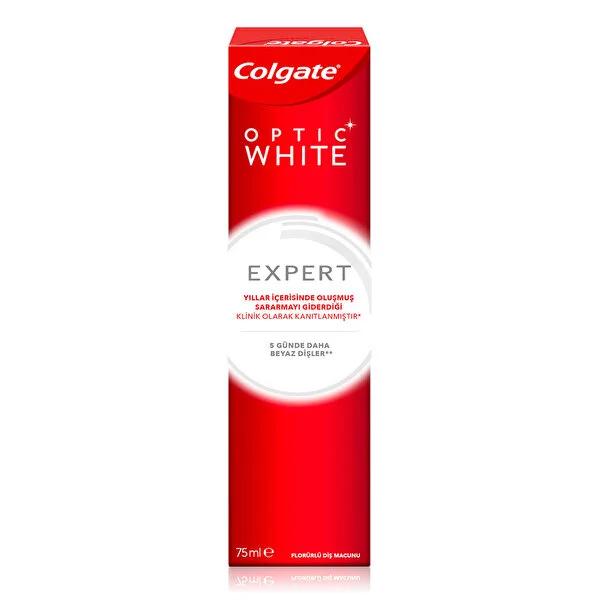Colgate Expert White Teeth Whitening Toothpaste - 75ml, Removes Deep Stains &amp; Yellowing, Whitens Teeth in 5 Days