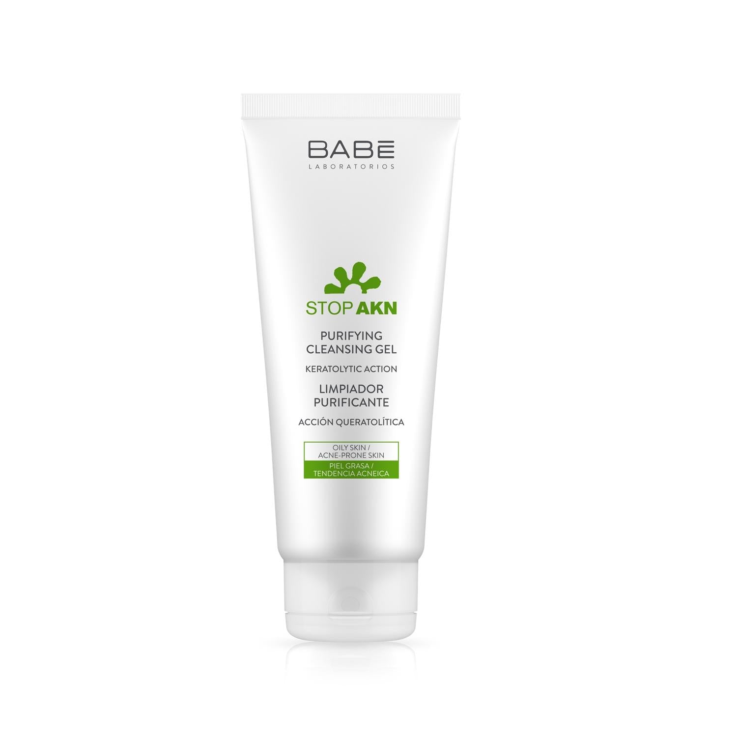 Babe Stop Akn: Purifying Facial Cleansing Gel - Control Acne, Deep Cleanse &amp; Maintain Clear Skin (200ml/6.76 fl oz)