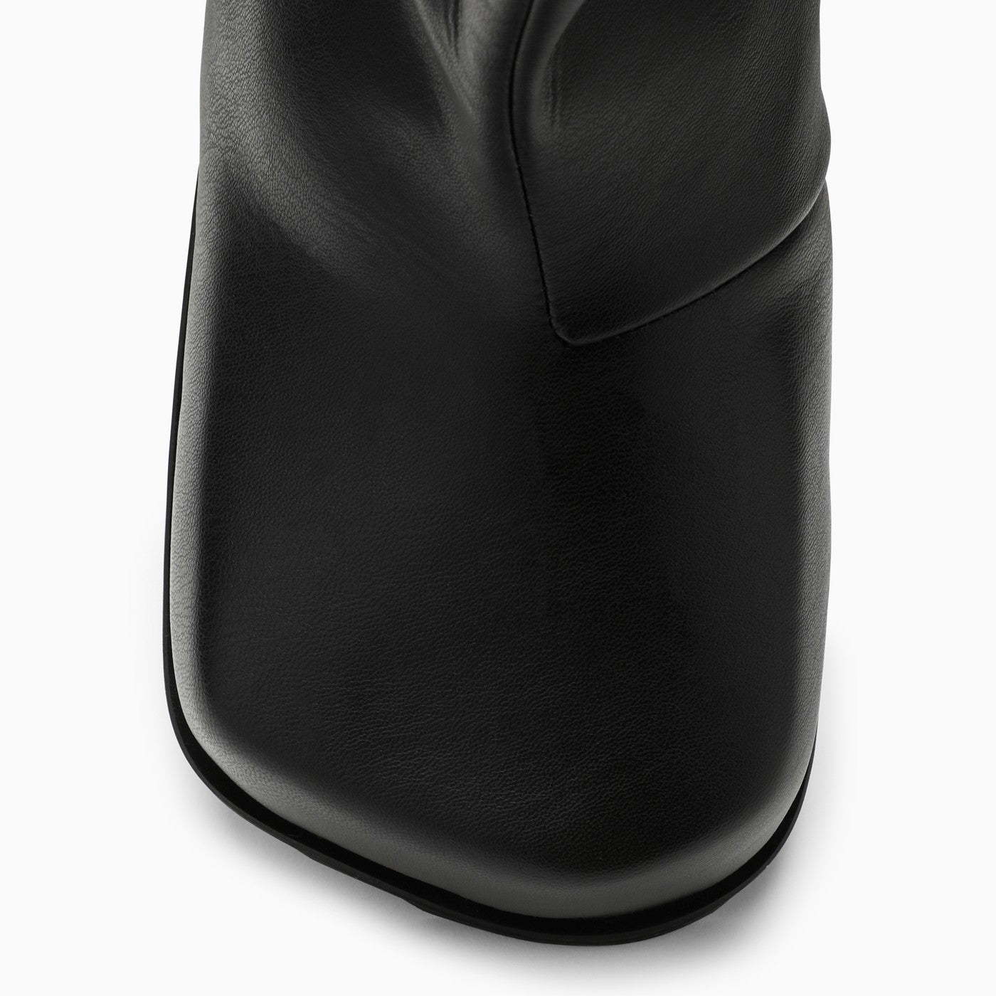 Yume Yume High Black Faux Leather Boot