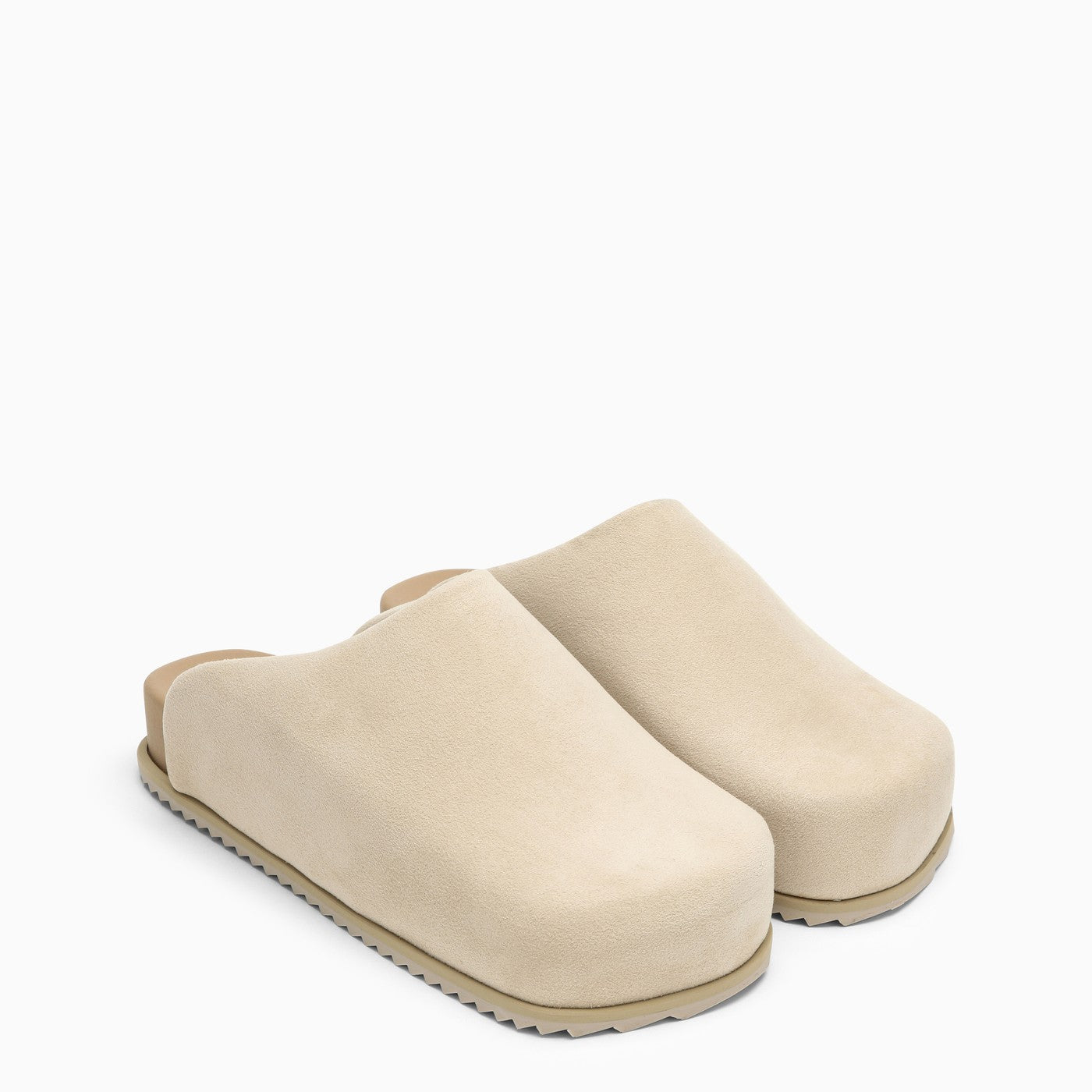 Yume Yume Beige Mules Truck In Leatherette