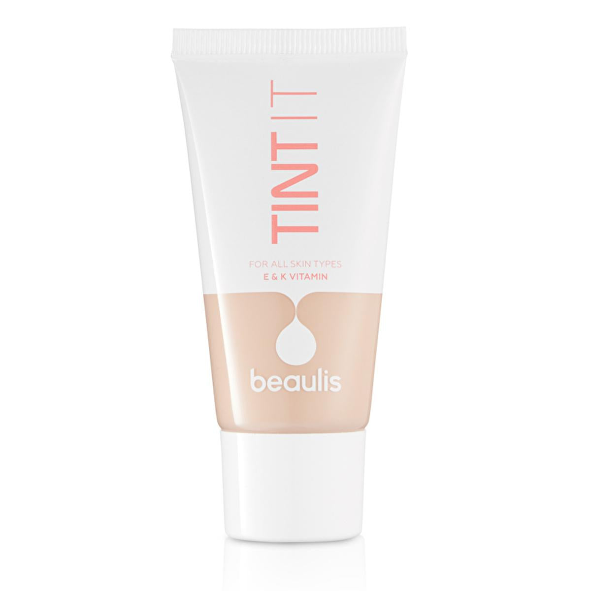 Beaulis Tint It Foundation 106 Light Porcelain - Medium Coverage Foundation Makeup with Vitamins E &amp; K